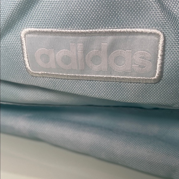 Adidas Light Blue Drawstring Backpack - Picture 2 of 7